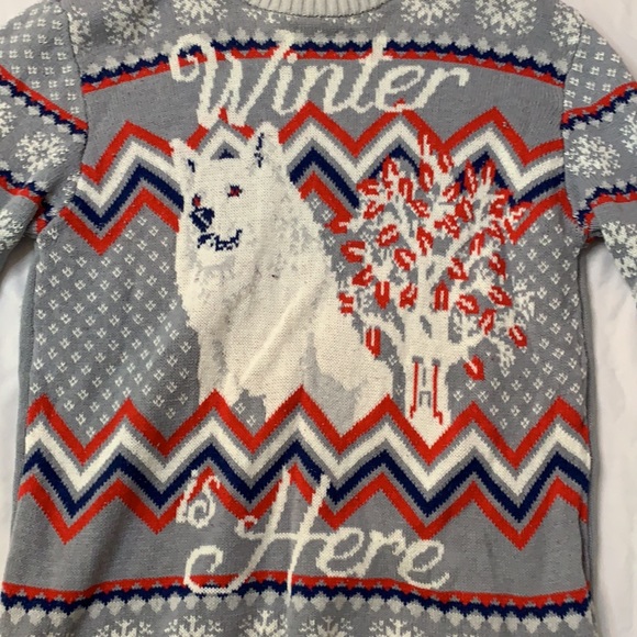 Game Of Thrones HBO Sweater Long Sleeve Size Large - Picture 9 of 9